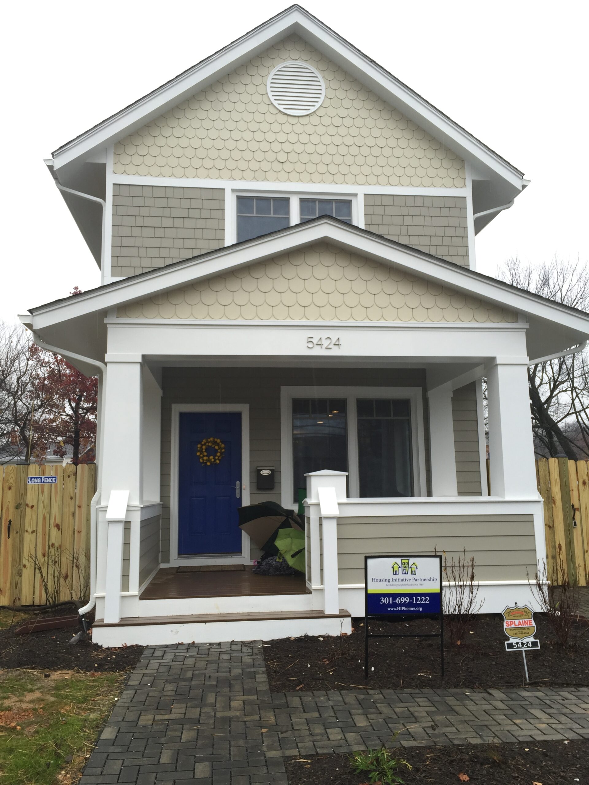 Passive house exterior